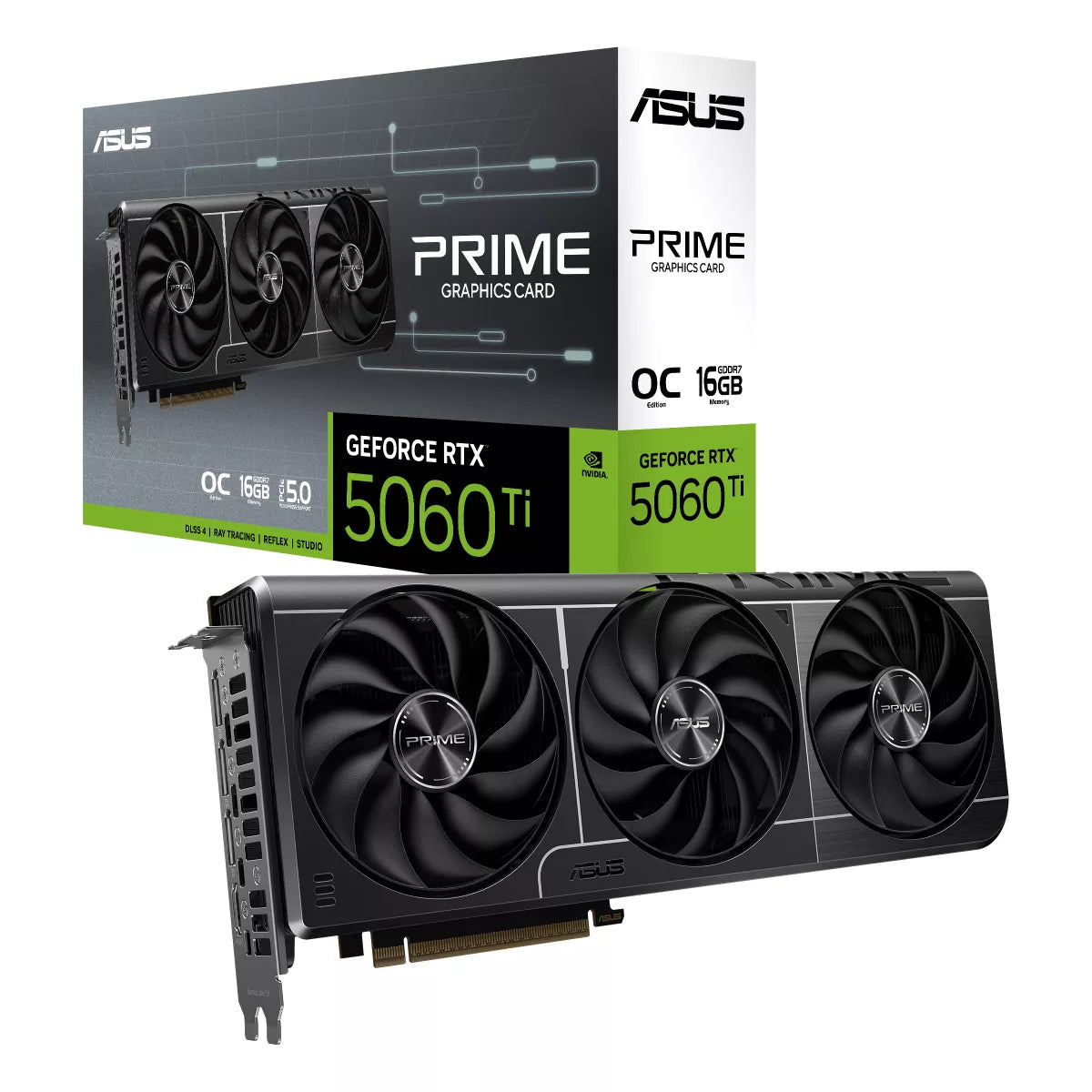 ASUS PRIME GeForce RTX 5060 Ti 16GB GPU – 90YV0MH2