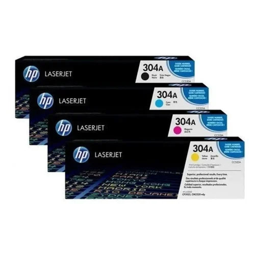 HP Toner Cartridge Set 530A + 531A + 532A + 533A