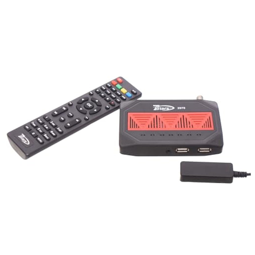 ZAKSAT PREMIUM Z-8000 Receiver with 2 Remotes