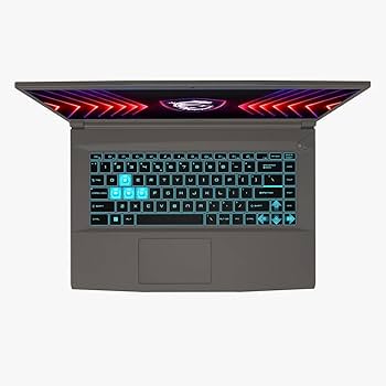 MSI Thin 15B13UC - معالج i5-13420H، سعة 16 جيجابايت، قرص SSD سعة 512 جيجابايت، بطاقة رسومات RTX 3050، شاشة 15.6 بوصة، نظام تشغيل Windows 11