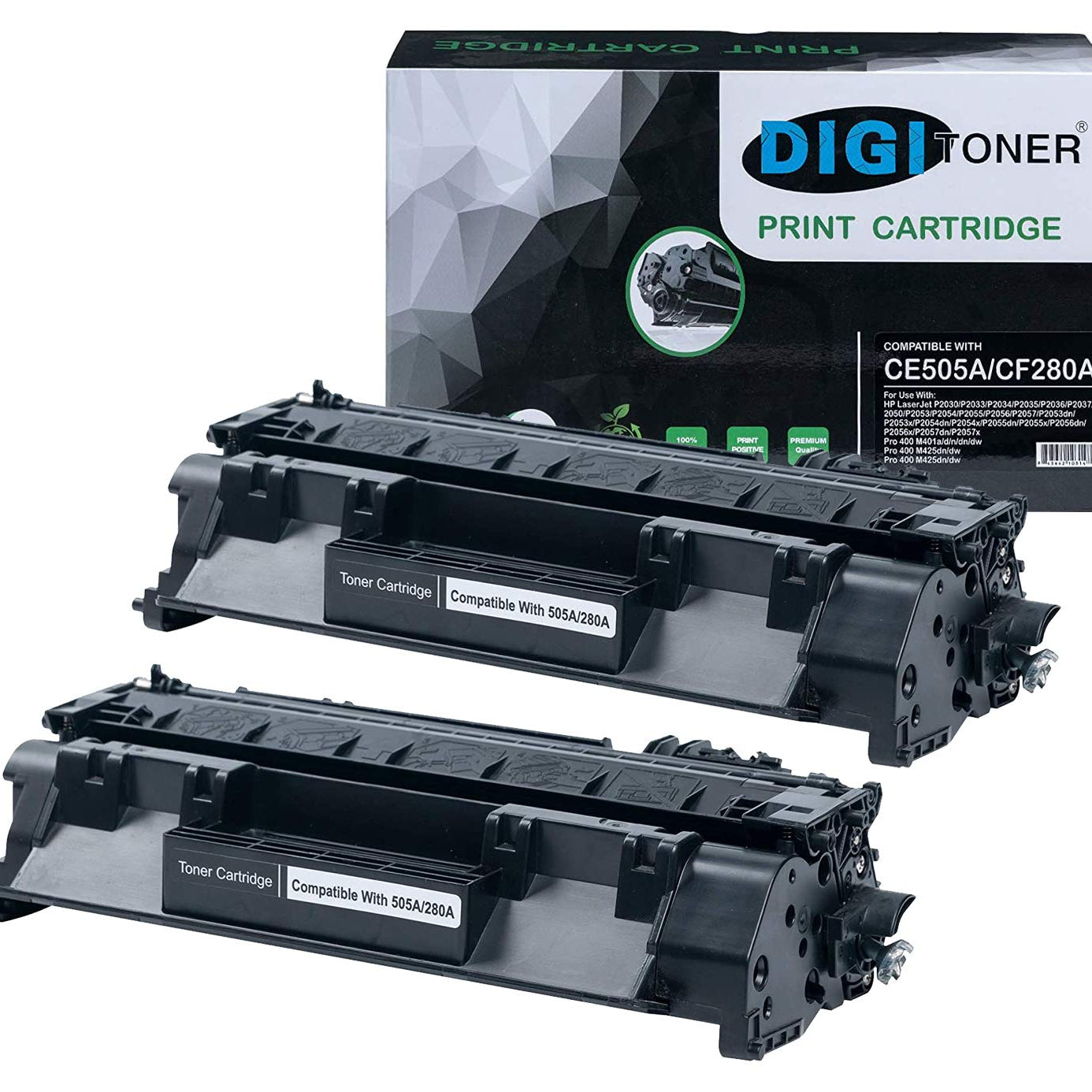 HP 05A (CE505A / CF280A) Black Laser Toner Cartridge
