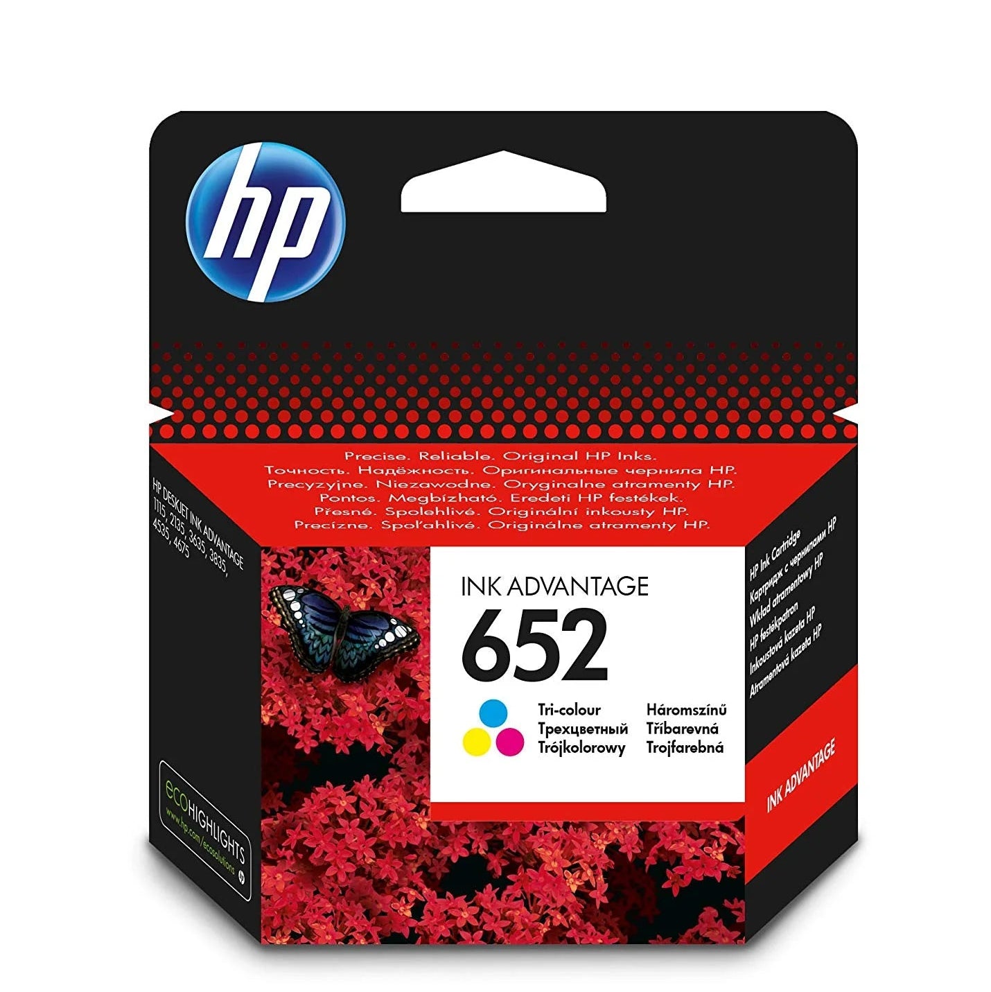 HP 652 Color Ink Cartridge