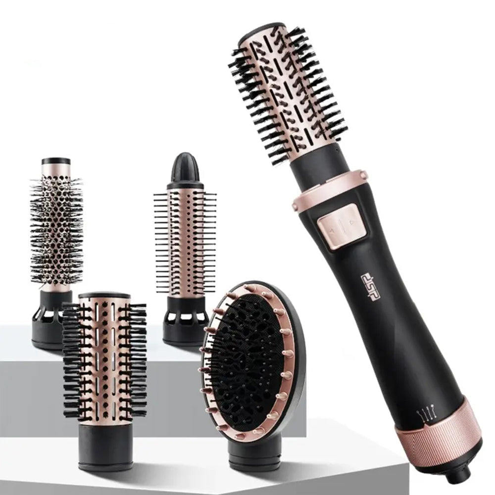 Rotary Electric Hair Comb Set – 5 Pieces – 50063