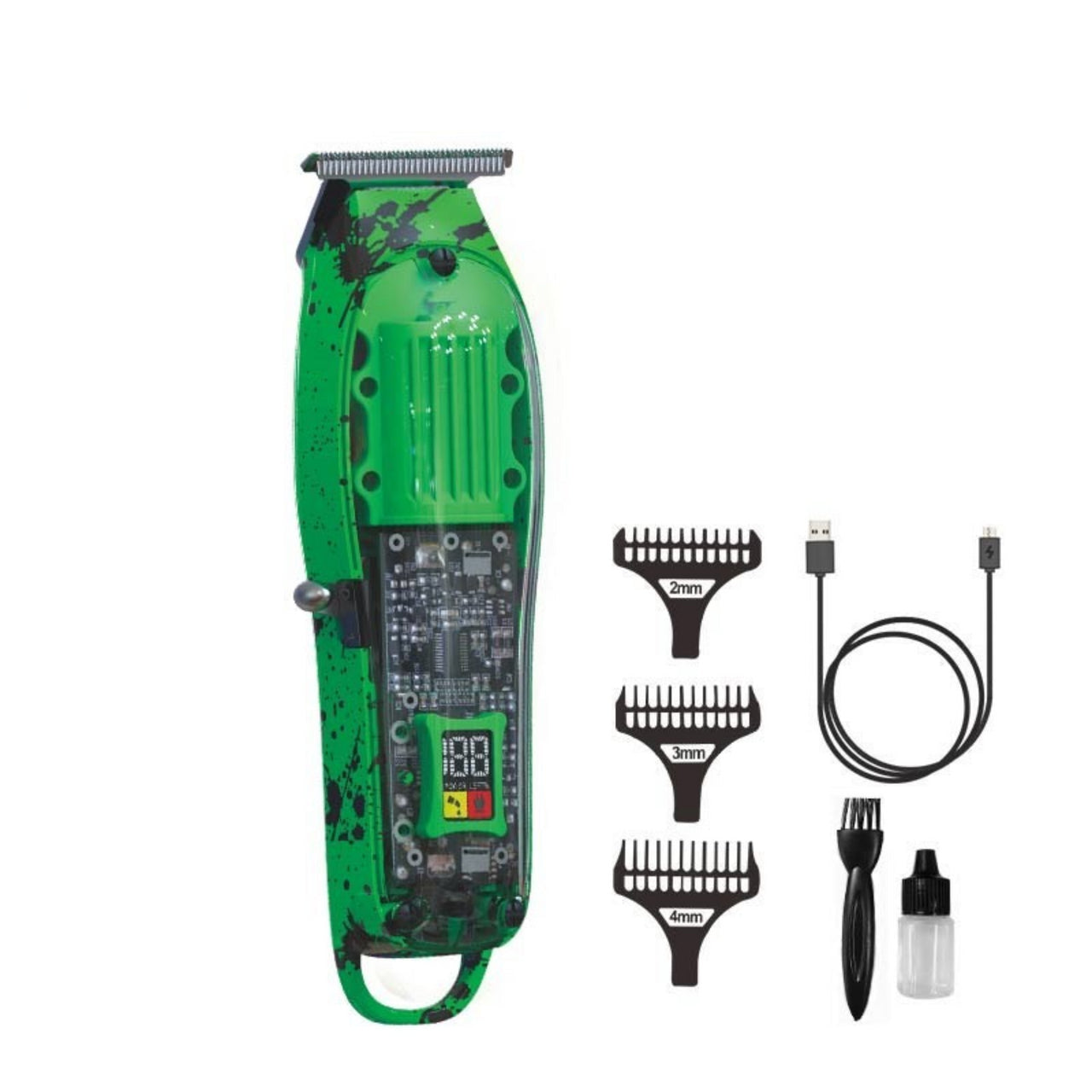 DSP 90479 Rechargeable Electric Shaver with Extra Heads and USB Cable
