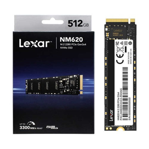 Lexar SSD 512GB M.2 NVMe NM620