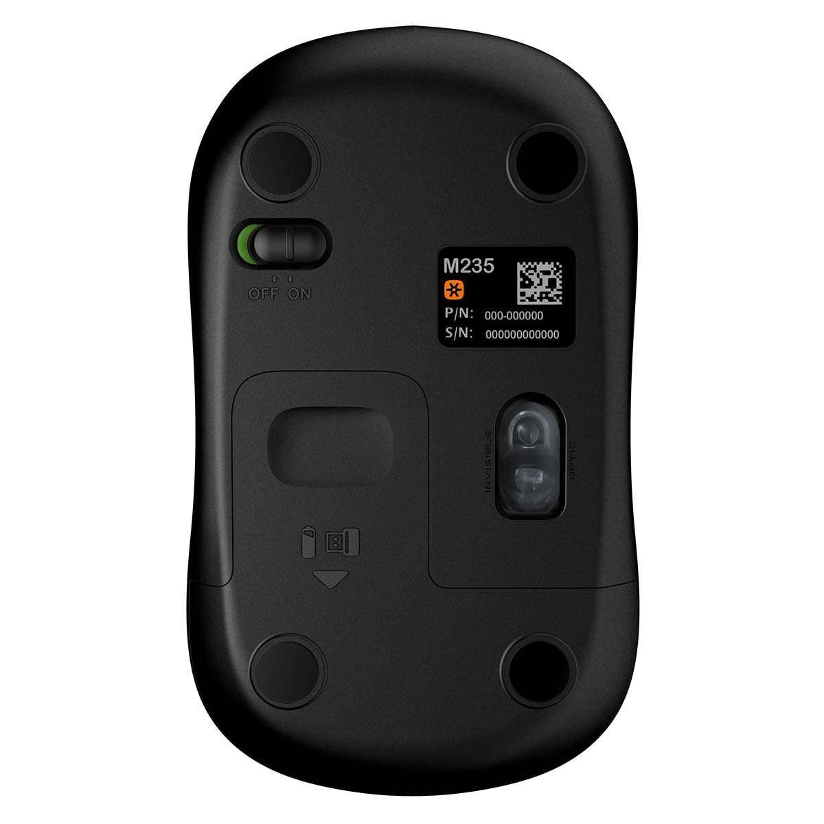 ماوس لوجيتك اللاسلكي M235 (طراز 3858)
