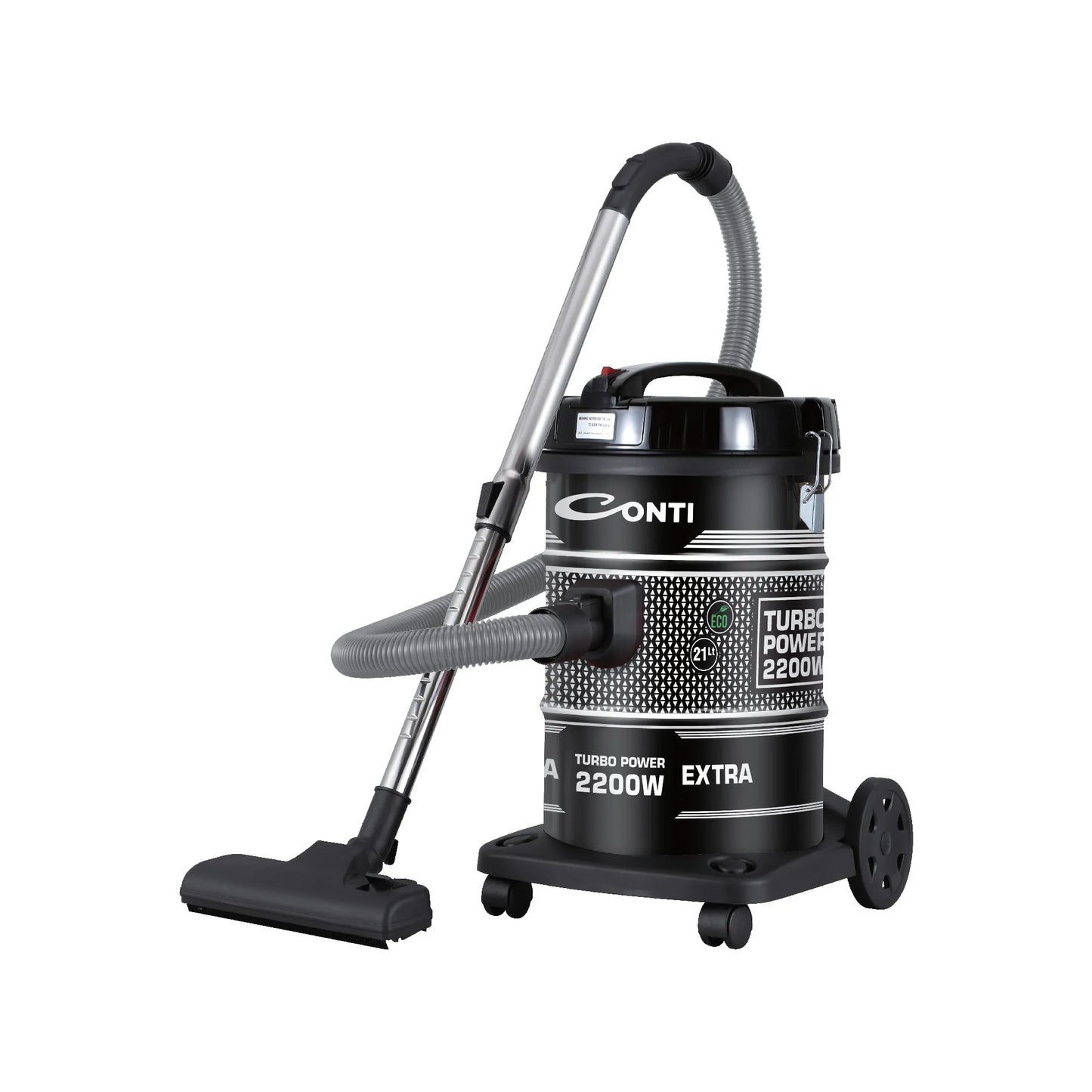 Conti M24XL04-BK Barrel Vacuum Cleaner