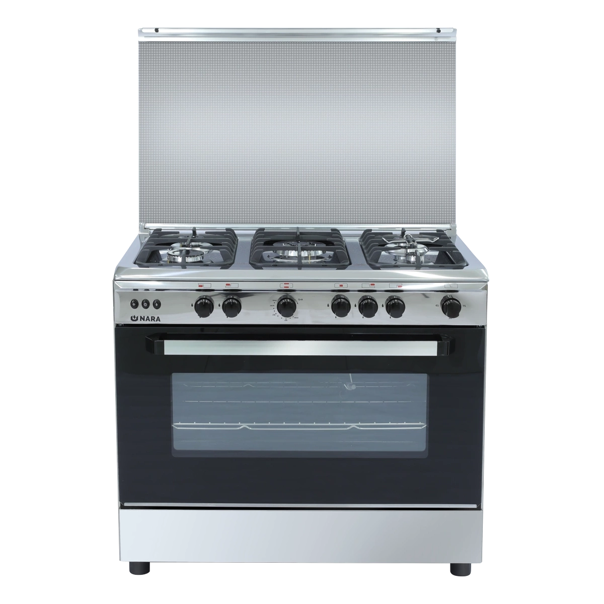 Nara Gas Oven – 90cm, Stainless Steel, NAXG/9000-BG