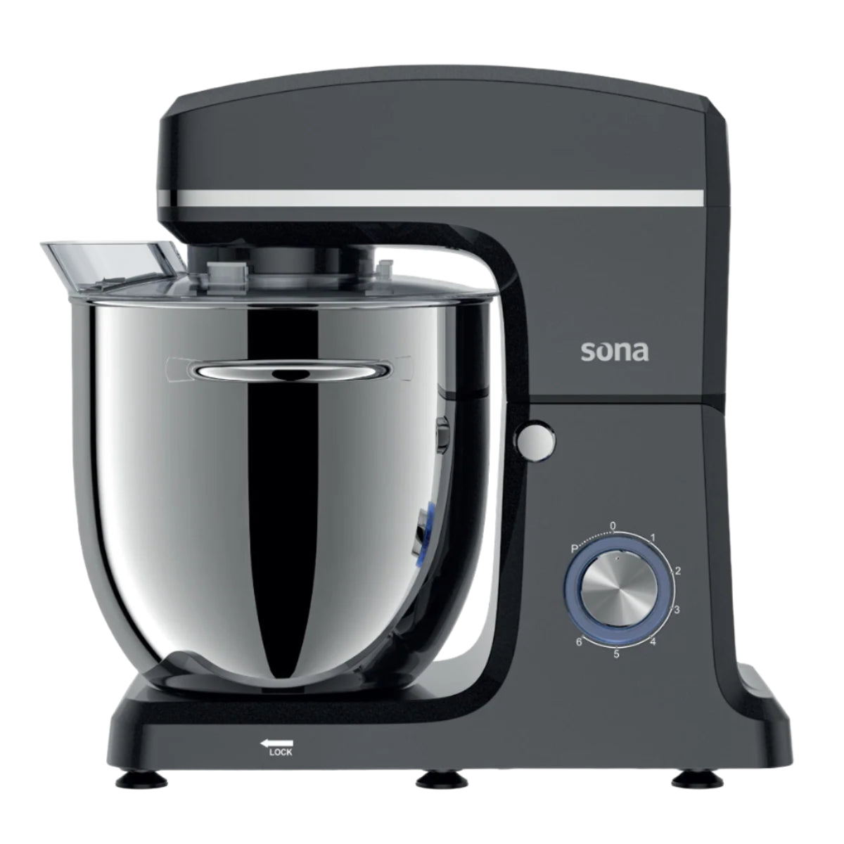 Saiona SSM-4636 12L Black Stand Mixer