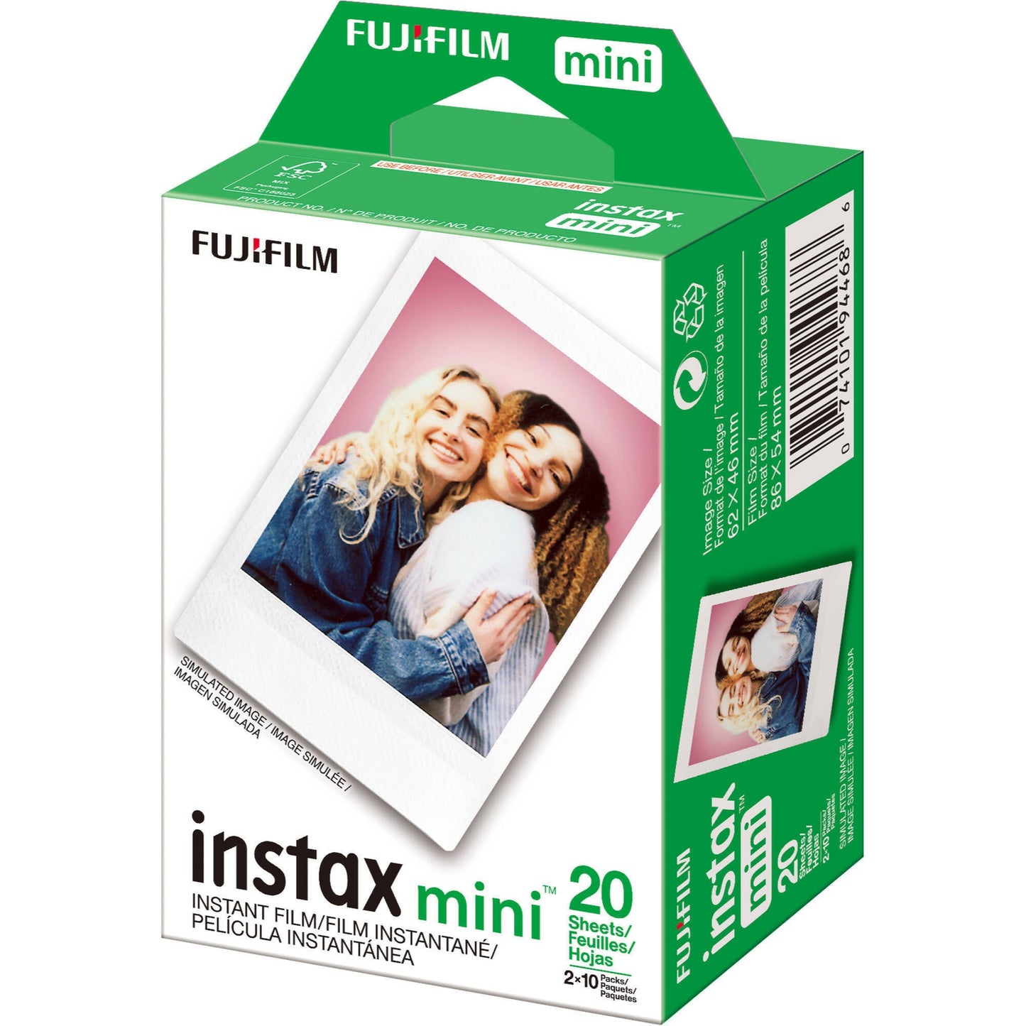 FUJIFILM Instax Mini Instant Film – 20 Sheets