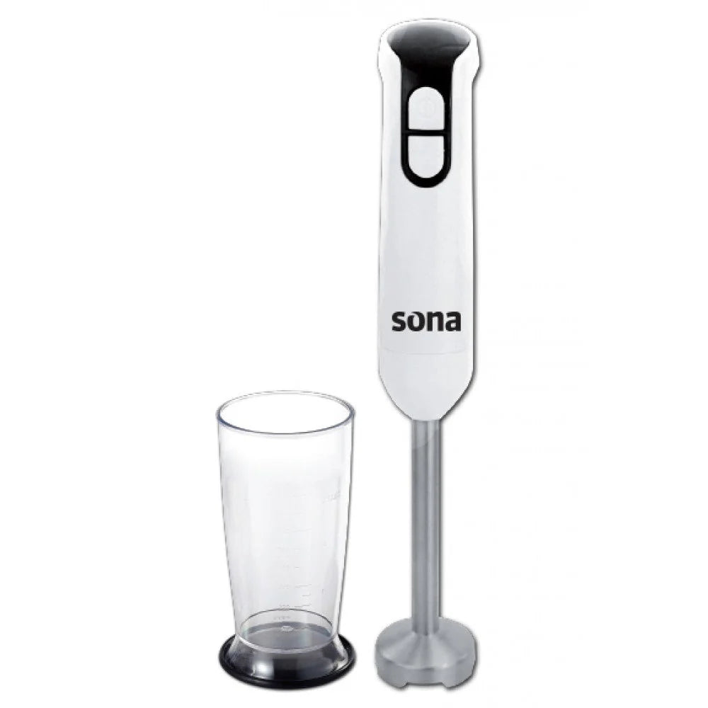 Sona SHB-1440BK 600W Hand Blender with Cup