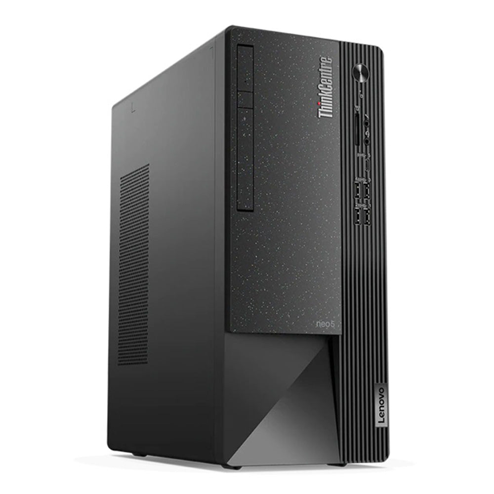 كمبيوتر مكتبي لينوفو ثينك سنتر نيو 50T - معالج إنتل كور i3، ذاكرة وصول عشوائي (RAM) سعة 8 جيجابايت، قرص تخزين SSD سعة 256 جيجابايت
