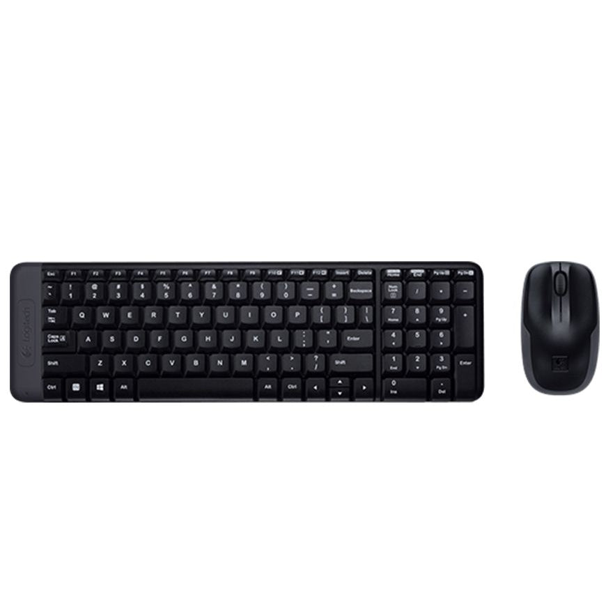 مجموعة لوحة المفاتيح والماوس اللاسلكية Logitech MK220