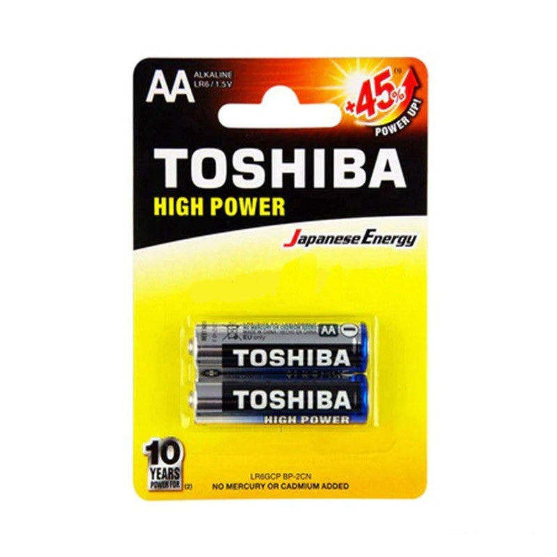 Toshiba AA High Power Batteries (2-Pack)