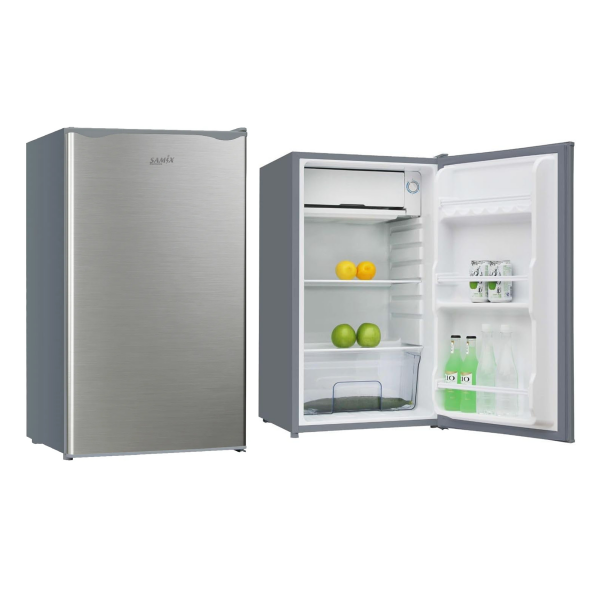 SAMX Office Refrigerator 6ft Silver BC90S