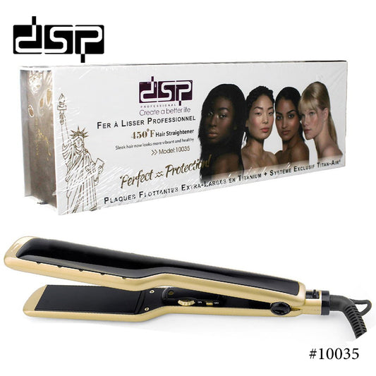 DSP Hair Straightener with Hot & Cold Air + 3 Attachments – 10035A