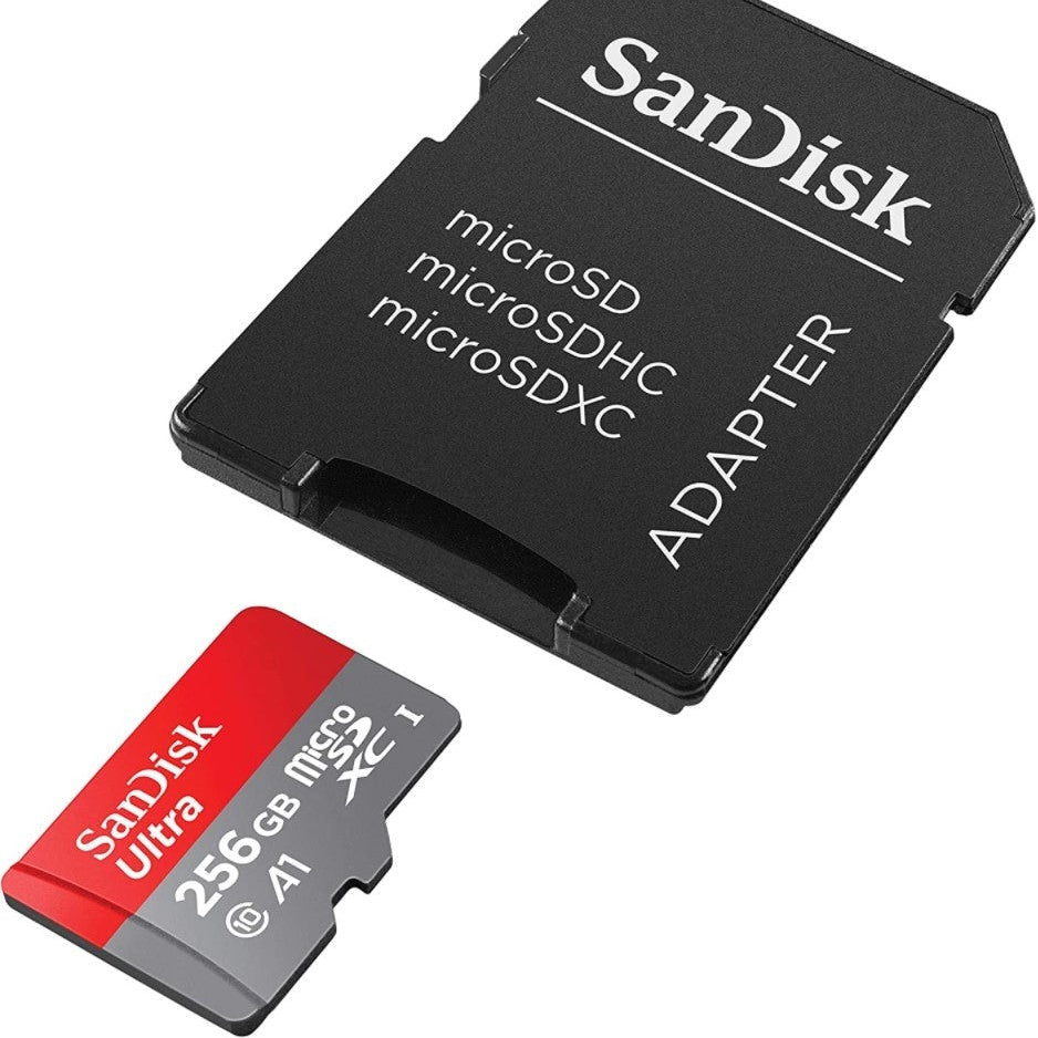بطاقة SanDisk Ultra microSDHC سعة 256 جيجابايت