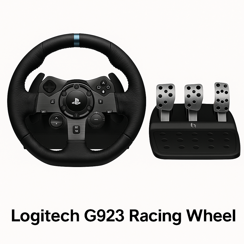 Logitech G923 Racing Wheel – Mega Electronics