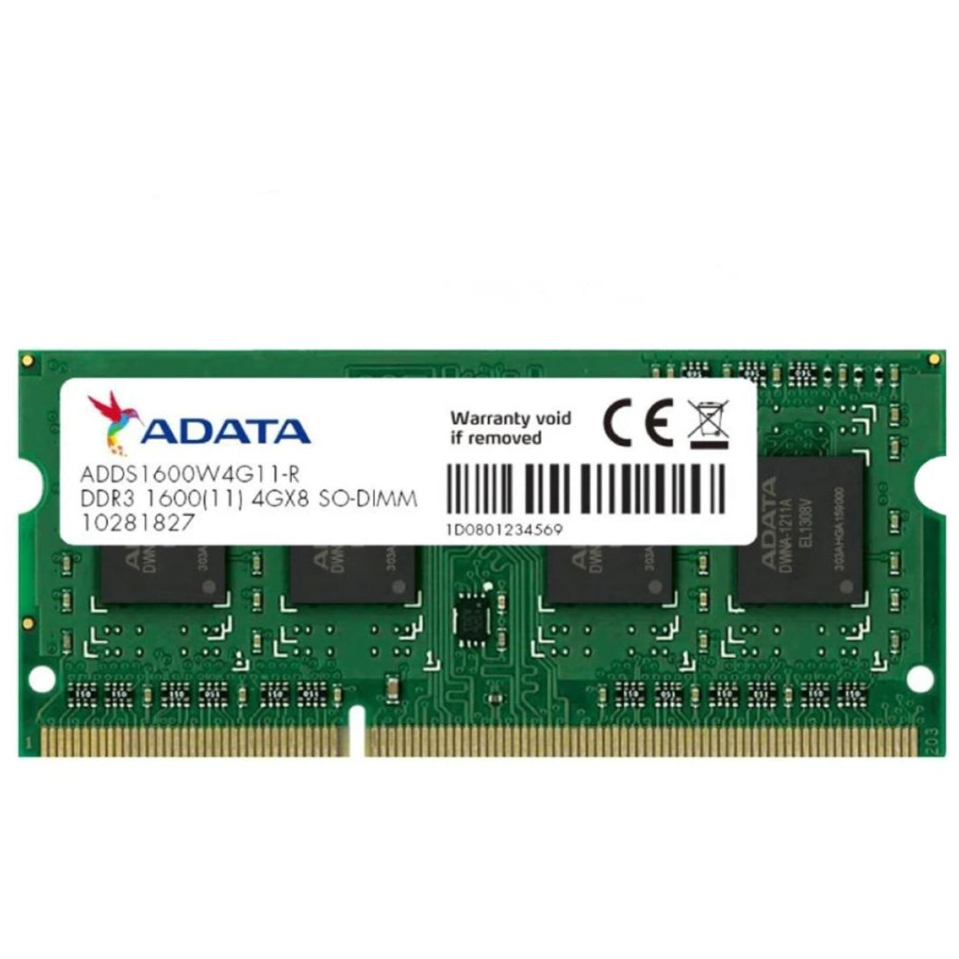 ADATA 4GB DDR3 1600MHz Laptop RAM Premier