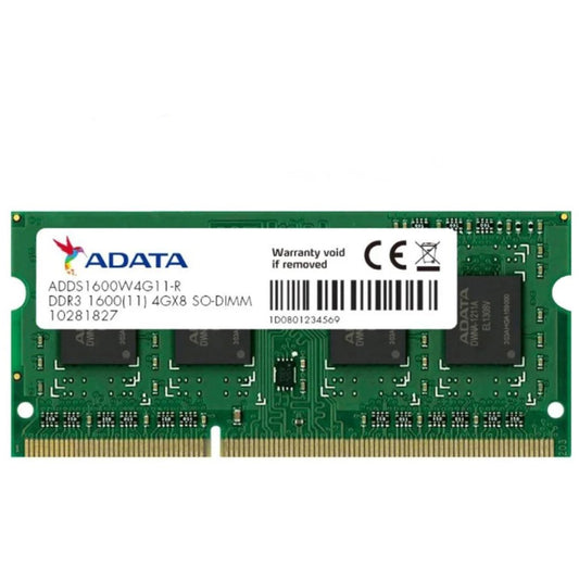 ADATA 4GB DDR3 1600MHz Laptop RAM Premier