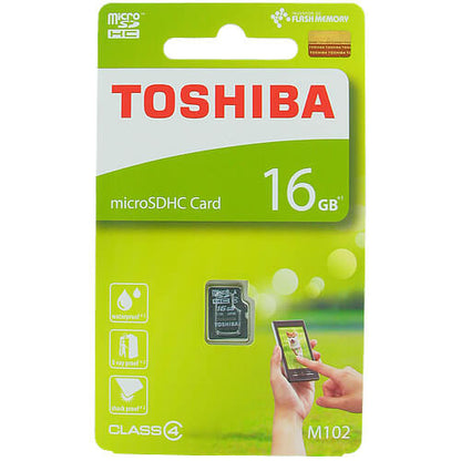Toshiba 16GB Micro SD Memory Card