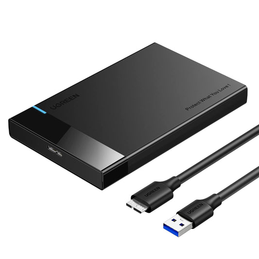 2.5" USB 3.0 HDD Enclosure Case – Portable & High-Speed