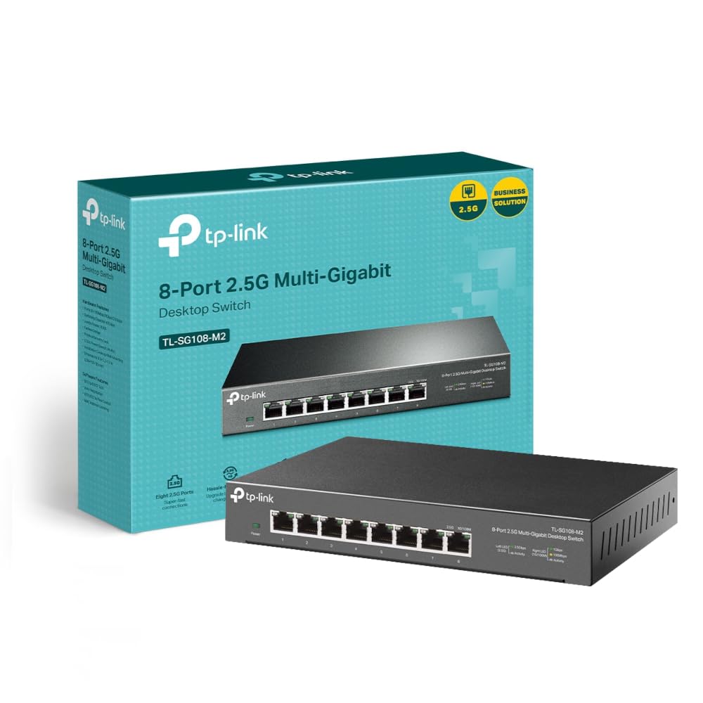 8-Port Gigabit Unmanaged Switch – Model 35047