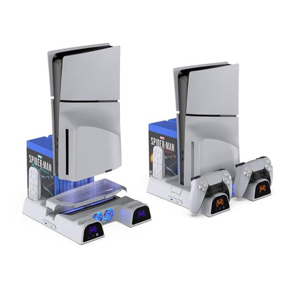 TP5-3537D قاعدة شحن PS5 مع مروحة تبريد