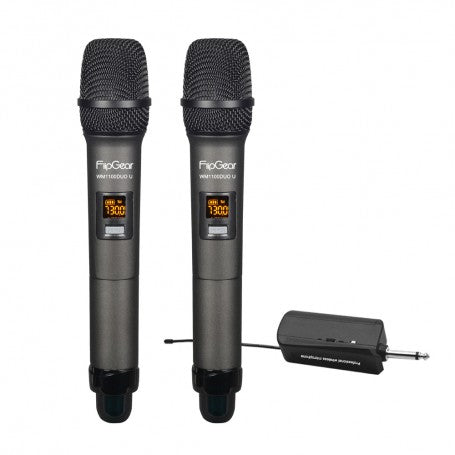W1100 Dual Wireless Microphone Set