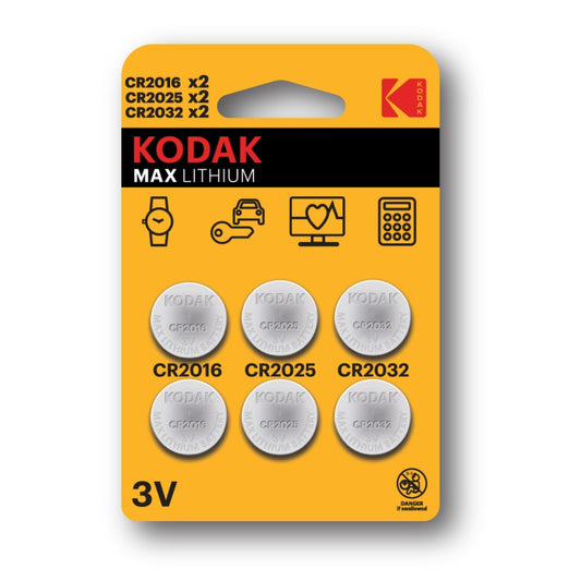 CR2032 / CR2016 / CR2025 Lithium Coin Batteries