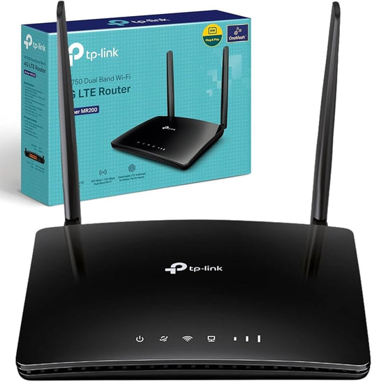 راوتر TP-LINK TL-MR200 AC750 4G LTE SIM
