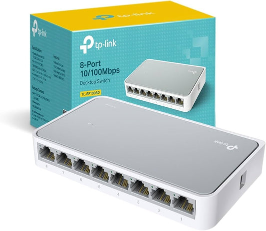 TP-Link 8-Port SF1008D Fast Ethernet Switch