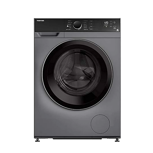غسالة توشيبا أوتوماتيكية بالكامل سعة 8 كجم - فضي