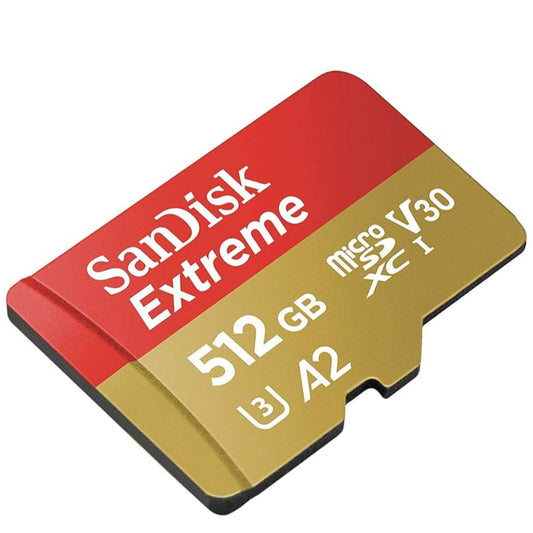 بطاقة SanDisk MicroSD سعة 512 جيجابايت (4713)
