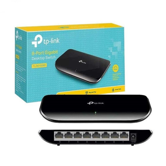 TP-LINK TL-SG1008D محول جيجابت إيثرنت ذو 8 منافذ