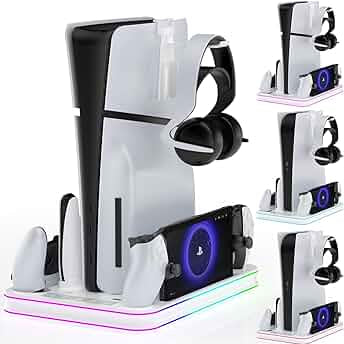 P5-0162 PS5 Charging Dock with Cooling Fan