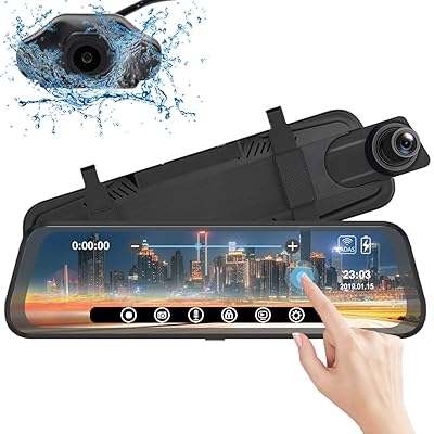 DASH CAM 9.66" Full Screen