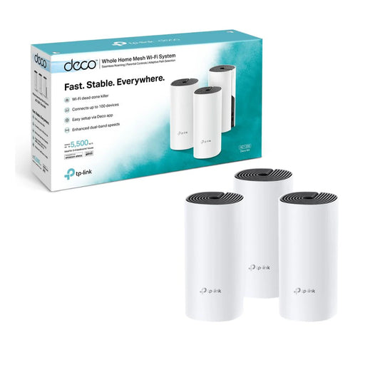 TP-LINK Deco M4 AC1200 Mesh WiFi System (3-Pack)
