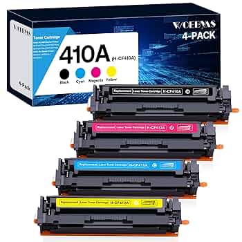 Toner Cartridge Set T-CF410A / 411A / 412A / 413A Compatible