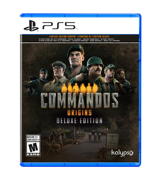 PS5 CD – Commandos Origins Deluxe
