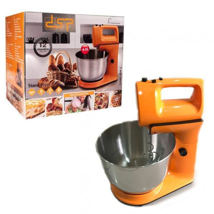 DSP KM3015/3015A Stand Mixer (Orange & White)