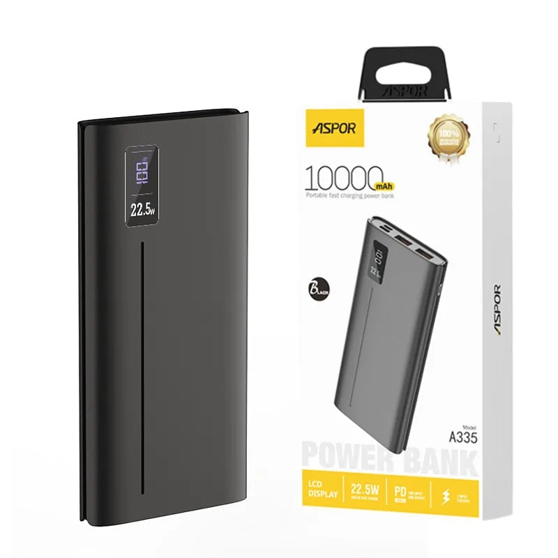 Aspor Power Bank 10,000mAh A335