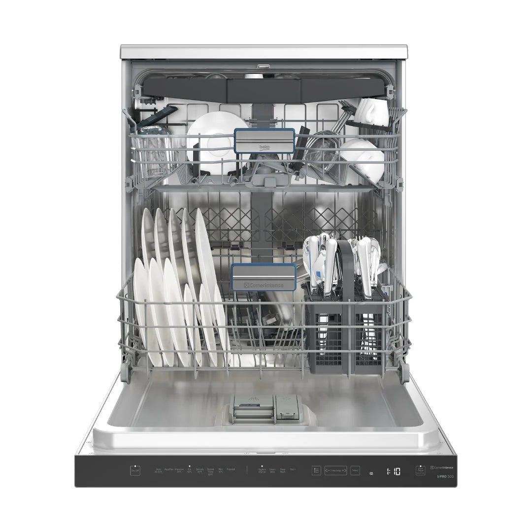 غسالة أطباق بيكو - 8 برامج، 4 رشاشات، فولاذ، 38640XC 