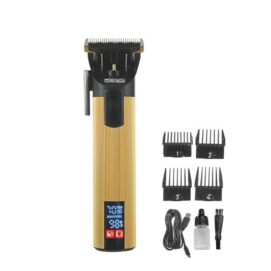DSP Rechargeable Hair Clipper with Extra Blades – 90478