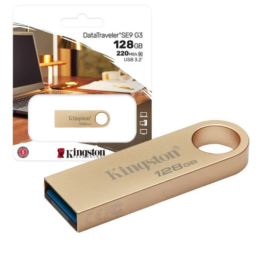 Kingston USB Flash Drive 128GB SE9 G3 – 220MB/s