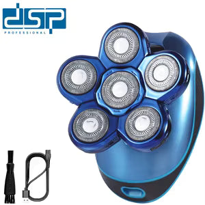 DSP 60105 Men's Electric Shaver with 6 Heads