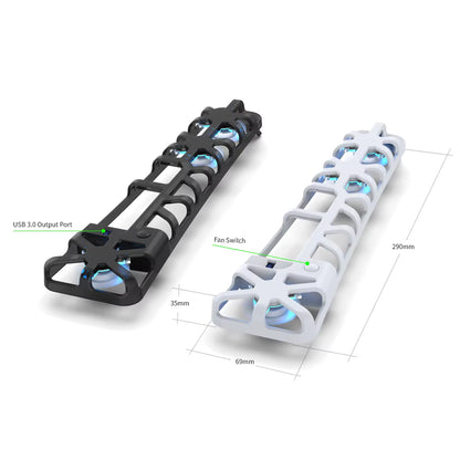 مروحة تبريد مضيفة TP5-3538S بإضاءة ملونة