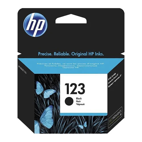 HP 123 Black Ink Cartridge
