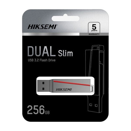 HIK 256GB USB 3.2 Dual Slim Flash Drive