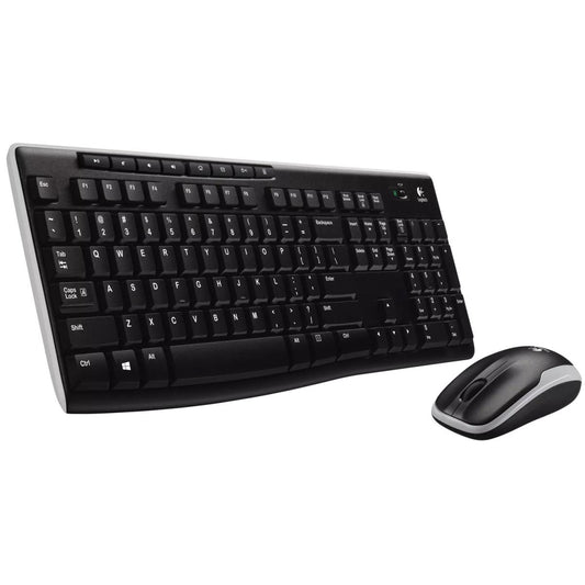 مجموعة لوحة المفاتيح والماوس اللاسلكية Logitech MK270